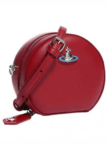 Nappa mini round cross bag - VIVIENNE WESTWOOD - BALAAN 1