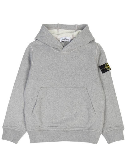 Compass Logo Patch Hoodie Grey - STONE ISLAND - BALAAN 2