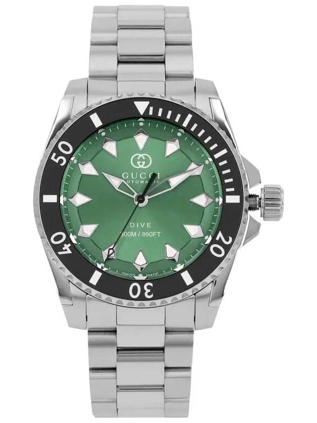 Dive 40mm Watch Green YA136363 - GUCCI - BALAAN 5