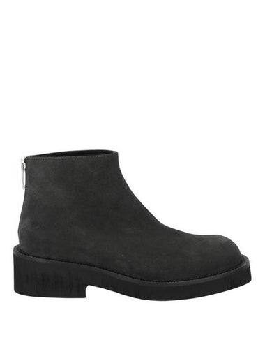 Suede Ankle Boots Black - MAISON MARGIELA - BALAAN 1