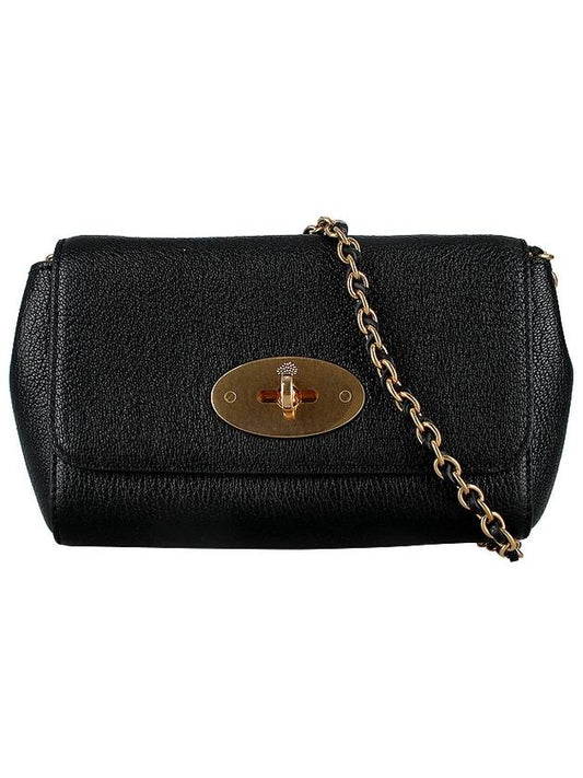 Lily Small Shoulder Bag Black - MULBERRY - BALAAN 2