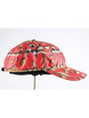 graffiti ball cap red - BURBERRY - BALAAN 5