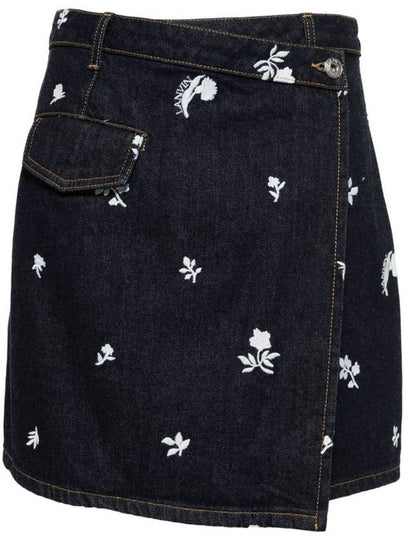 Skirt RWST0015D070P2429 Blue - LANVIN - BALAAN 2