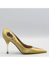 Smith Market Gold Shoes Women s - SERGIO ROSSI - BALAAN 3