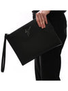 Logo leather clutch black EBU0016 - GIUSEPPE ZANOTTI - BALAAN 2