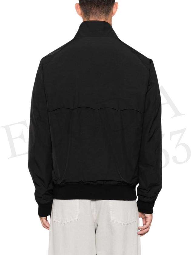 G9 Classic Original Harrington Zip-Up Jacket Black - BARACUTA - BALAAN 8