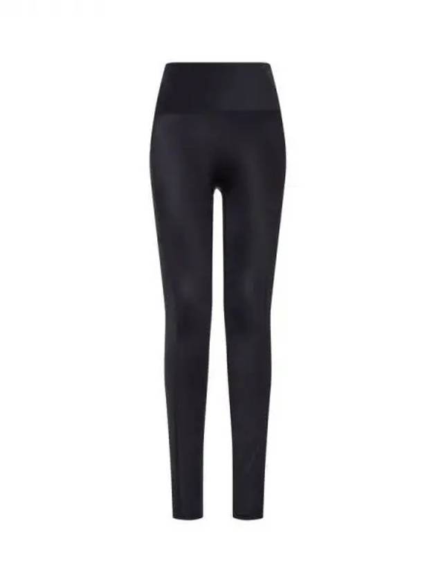 UNDERWEAR Women Shining Logo Micro Lounge Leggings Black 270277 - EMPORIO ARMANI - BALAAN 1