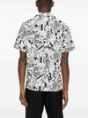 Jack World Vacation Print Short Sleeve Shirt White - PAUL SMITH - BALAAN 3