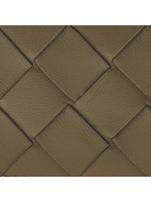 Intrecciato Leather Card Wallet Taupe - BOTTEGA VENETA - BALAAN 7