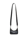 Moon Cut-out Chain Small Shoulder Bag Black - GIVENCHY - BALAAN 9