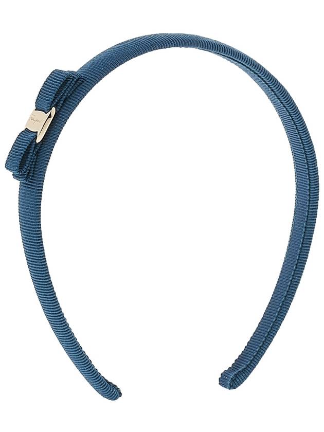 Ferragamo Women's Vara Hairband 34 0086 MEDITERRANEO BLUE 0759761 - SALVATORE FERRAGAMO - BALAAN 10