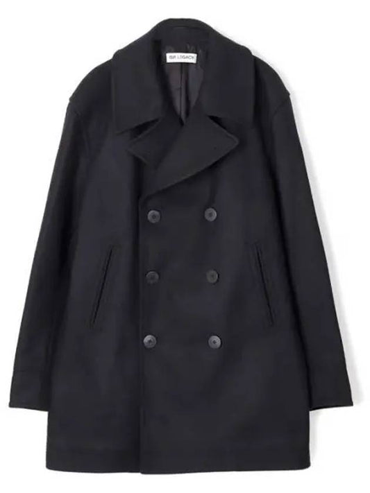 Coat PEACOAT Black Opulent Melton M4231PBO Peacoat - OUR LEGACY - BALAAN 1