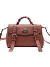 Alexa Heavy Grain Mini Tote Bag Chestnut - MULBERRY - BALAAN 2