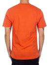 Logo Print Cotton Short Sleeve T-Shirt Orange - CP COMPANY - BALAAN 5