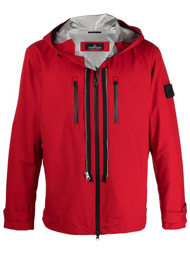 Men's Shadow Gore Tex Track Jacket Red - STONE ISLAND - BALAAN 3