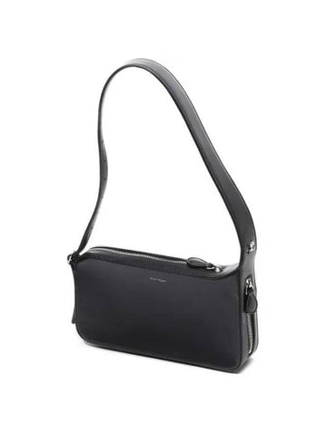 Racer Baguette Shoulder Bag Black - COURREGES - BALAAN 1