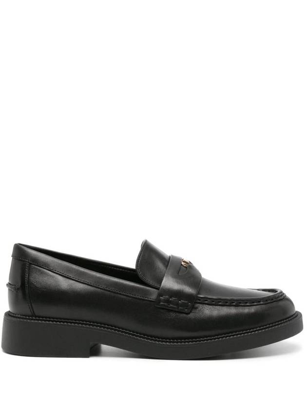 Michael Logo Penny Leather Loafer 40R4EDMP1L - MICHAEL KORS - BALAAN 2