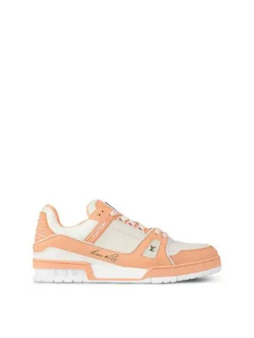 LV Trainer Sneakers Orange Boutique 1ACWAE - LOUIS VUITTON - BALAAN 1