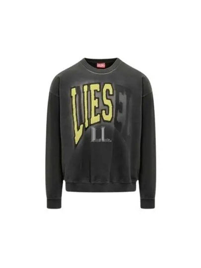 S Boxt N6 cotton Sweatshirt Black - DIESEL - BALAAN 2