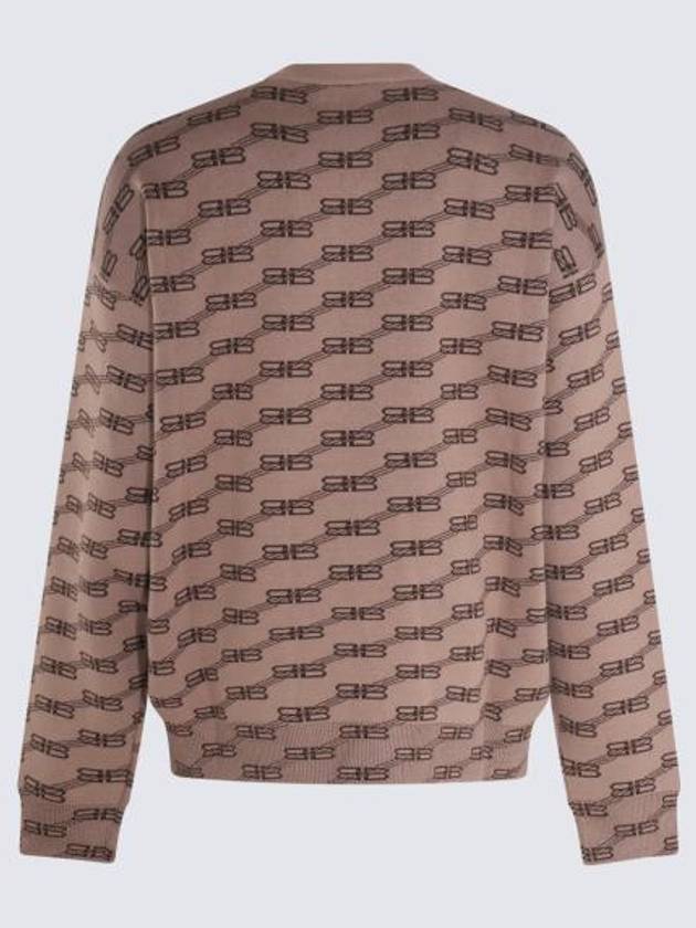 BB Monogram Sweatshirt Brown - BALENCIAGA - BALAAN 2