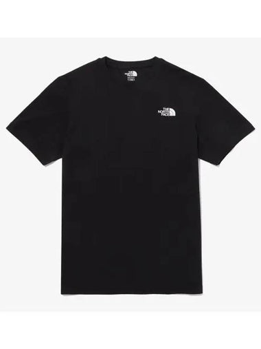 The North Face NT7UQ00K White Label Cotton Short Sleeve Round Tee - THE NORTH FACE - BALAAN 1