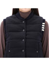 Reversible Merino Wool Vest FKV177A 415 - THOM BROWNE - BALAAN 3