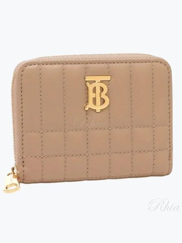 quilted leather Lola zipped wallet - BURBERRY - BALAAN 2