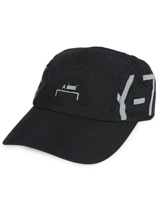 logo nylon cypher cap hat black ACWUA152 BLACK - A-COLD-WALL - BALAAN 2