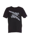 Shadow Project Graphic Short Sleeve T-Shirt Black - STONE ISLAND - BALAAN 1