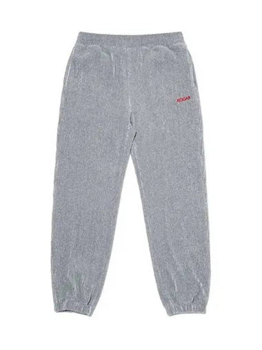 KODAK Cinekodak Overfit Corduroy Jogger Pants MELANGE GRAY - KODO - BALAAN 1