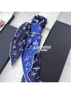 CC Logo Star Silk Scarf Scrunchie Blue - CHANEL - BALAAN 2