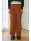 button corduroy pants caramel - FOR THE WEATHER - BALAAN 2