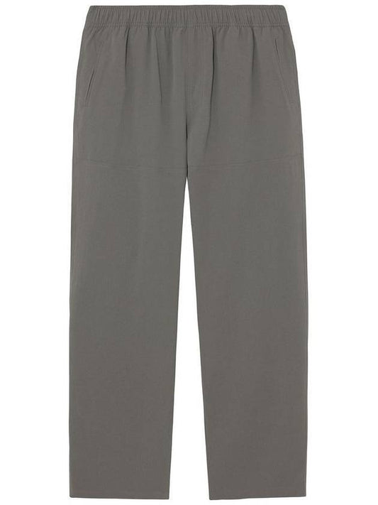 Swivel seersucker set-up straight pants gray - SWIB - BALAAN 1