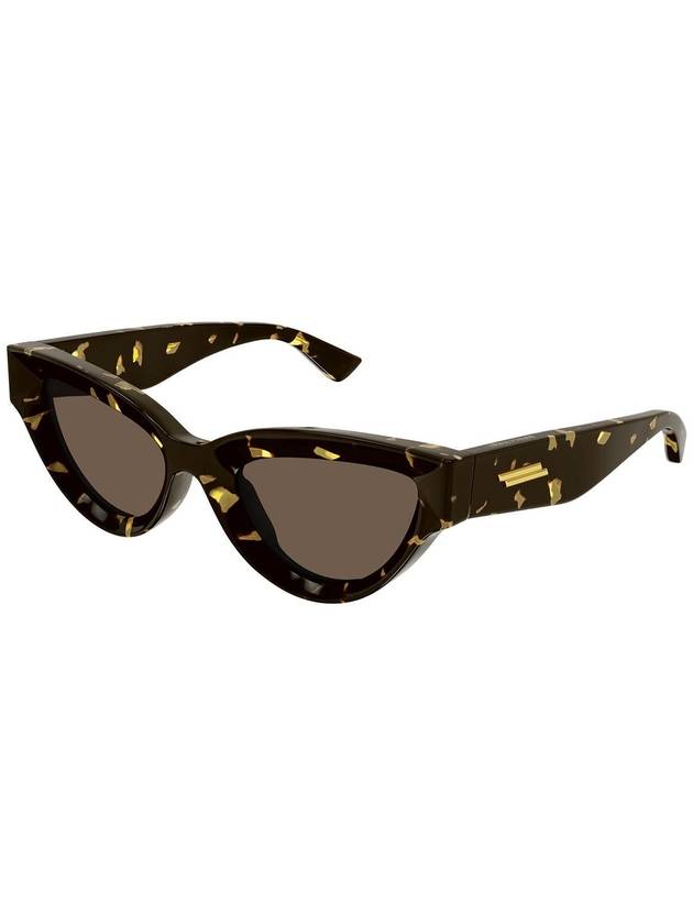 Cat Eye Sunglasses Havana - BOTTEGA VENETA - BALAAN 3