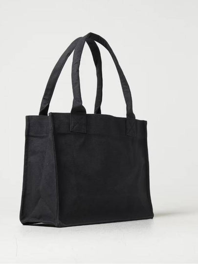 Logo Tote Bag Shoulder Black Women s - GANNI - BALAAN 2