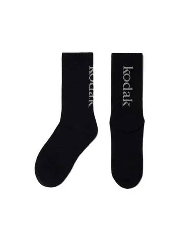 KODAK Apparel bag color logo crew socks BLACK - KODO - BALAAN 1