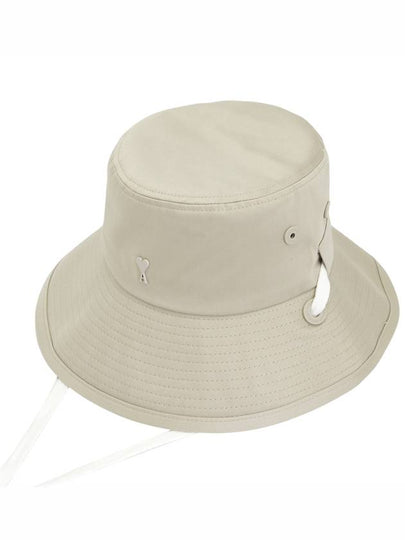 De Coeur Bucket Hat Light Beige - AMI - BALAAN 2