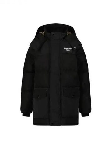 Kids Women s Horseferry Hooded Jacket Black 8053726 Other 270130 - BURBERRY - BALAAN 1