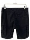 Wappen Cargo Bermuda Shorts Black - STONE ISLAND - BALAAN 5