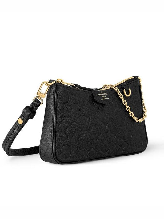 Monogram Easy Pouch On Strap Shoulder Bag Black - LOUIS VUITTON - BALAAN 2