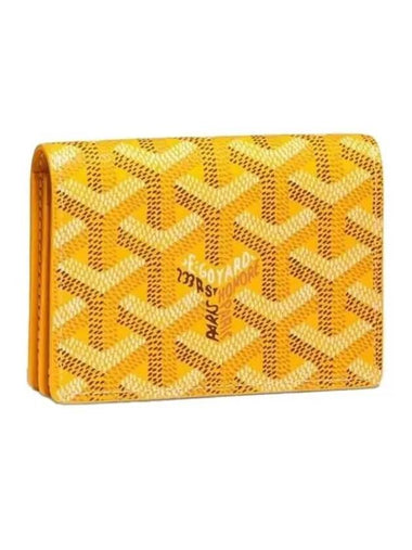 Malesherbes Card Wallet Yellow - GOYARD - BALAAN 1