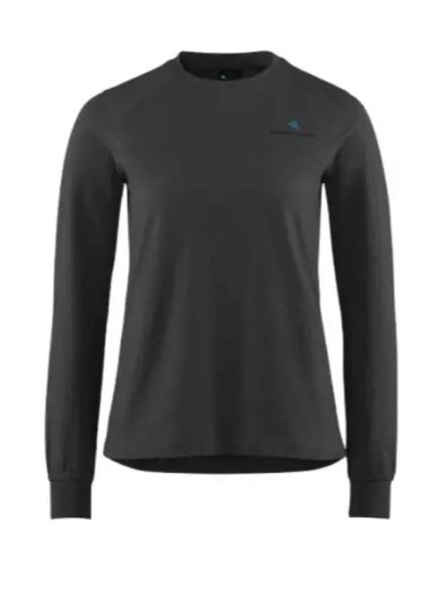 Root Logo LS Tee Woman Raven 10423 961 - KLATTERMUSEN - BALAAN 1