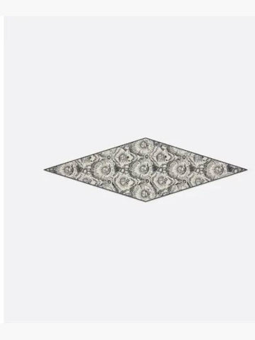 Riviera Toile De Jouy Soleil Diamond Scarf Grey - DIOR - BALAAN 1