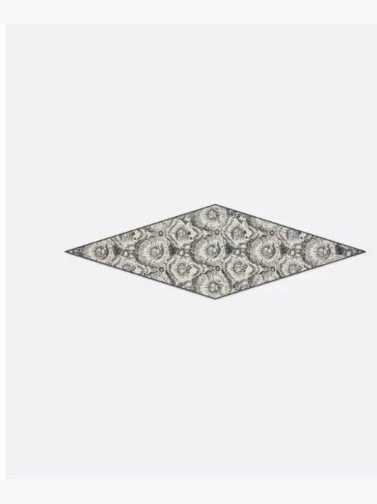 Riviera Toile De Jouy Soleil Diamond Scarf Grey - DIOR - BALAAN 1