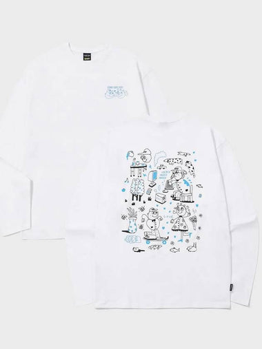 NEED DAY OFF Long Sleeve White - CPGN STUDIO - BALAAN 1