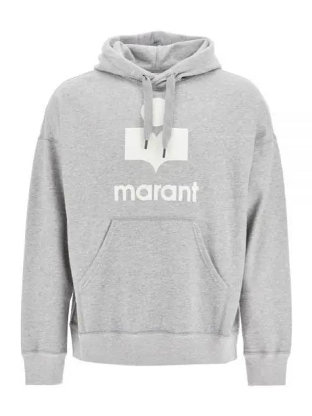 Miley Big Logo Hoodie Grey White - ISABEL MARANT - BALAAN 2