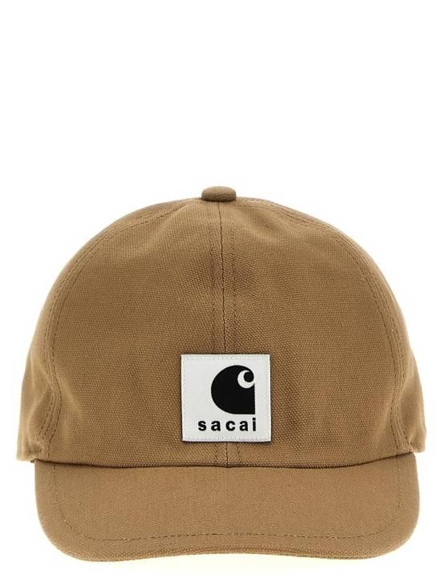 Logo Ball Cap Beige - SACAI - BALAAN 1