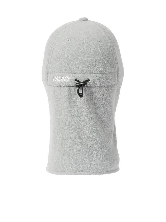 Facewarmer Fleece P 5Panel Cap Gray - PALACE - BALAAN 4