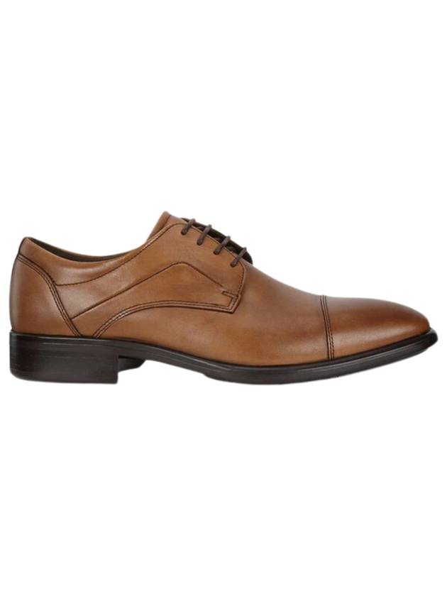 Citytray Leather Derby Brown - ECCO - BALAAN 1