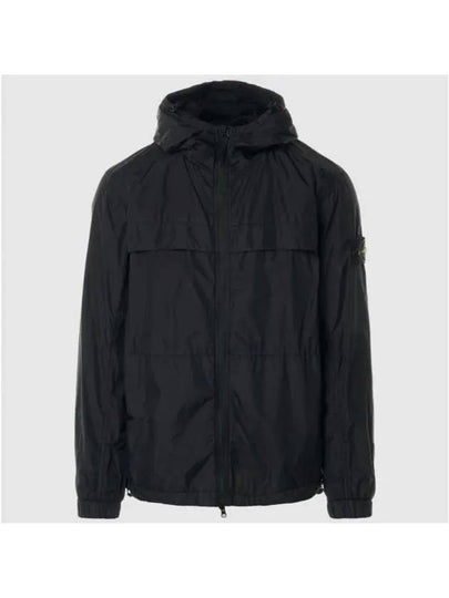 Garment Dyed Crinkle Reps R-Nylon Jacket Black - STONE ISLAND - BALAAN 2